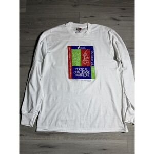 Vintage 1997 Vertical Challenge Biathlon Long Sleeve T Shirt USA L